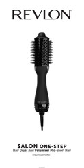 Revlon SALON ONE-STEP Gebrauchs- Und Pflegeanleitung