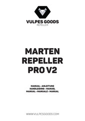 Vulpes Goods PRO V2 Anleitung