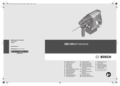 Bosch GBH 180-LI Professional Originalanweisungen