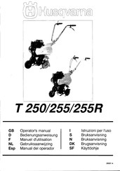 Husqvarna T 250 Bedienungsanweisung