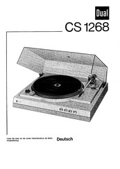 Dual CS 1268 Bedienungsanleitung