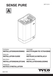 Tylo SENSE PURE Installationsanleitung