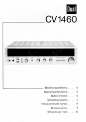 Dual CV 1460 Bedienungsanleitung