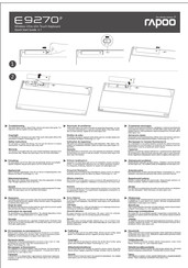 Rapoo E9270P Schnellstartanleitung