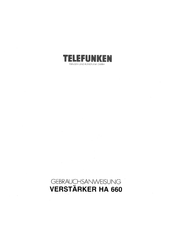 Telefunken HA 660 Gebrauchsanweisung