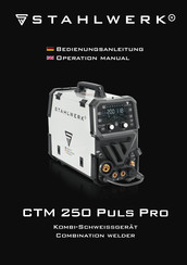 Stahlwerk CTM 250 Puls Pro Bedienungsanleitung