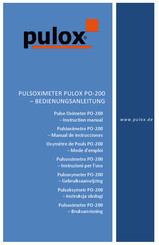 Pulox PO-200 Bedienungsanleitung