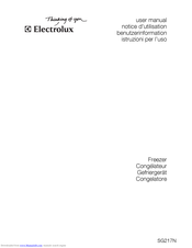 Electrolux SG217N Benutzerhandbuch