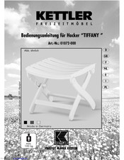 Kettler TIFFANY 01072-000 Bedienungsanleitung