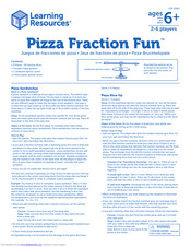 Learning Resources Pizza Fraction Fun Handbuch