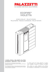 Palazzetti Ecofiore Violetta Handbuch