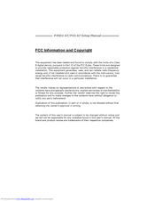 Biostar P43-A7 Einrichtungsanleitung