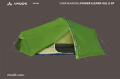 Vaude power lizard sul 2-3p Benutzerhandbuch