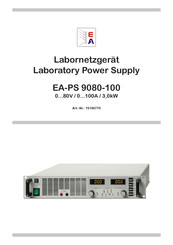 Elektro-Automatik EA-PS 9080-100 Handbuch