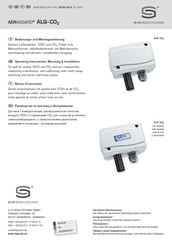 S+S REGELTECHNIK AERASGARD ALQ-CO2 Betriebs-, Montage- Und Installationsanleitung