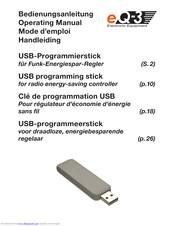 eQ-3 USB programming stick for radio energy-saving controller Betriebsanleitung
