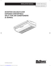 Mcquay 5CEY40ER Installationsanleitung