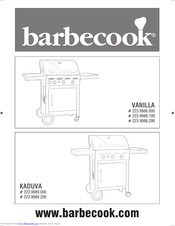 Barbecook VANILLA 223.9988.000 Installationsanleitung