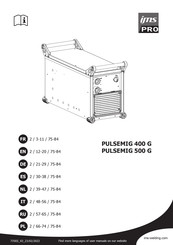 Ims Pro PULSEMIG 400 G Handbuch