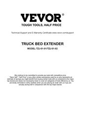 Vevor TZJ-01-01 Handbuch