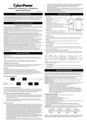 Cyberpower CP550EPFCLCD Bedienungsanleitung