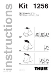 Thule 754 Bedienungsanleitung