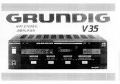Grundig V35 Bedienungsanleitung