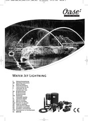 Oase Water Jet Lightning Gebrauchsanweisung