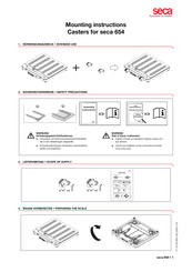Seca 654 Montageanleitung