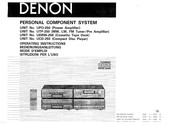 Denon UTP-250 Bedienungsanleitung
