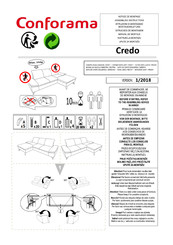Conforama Credo Montageanleitung
