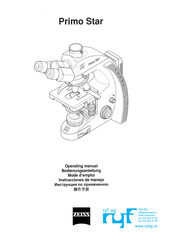 Zeiss Primo Star Bedienungsanleitung