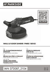Parkside PWBS 180 B3 Originalbetriebsanleitung