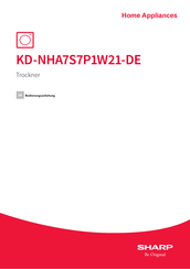 Sharp KD-NHA7S7P1W21-DE Bedienungsanleitung