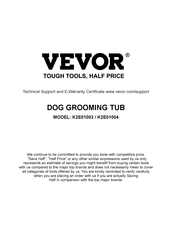 Vevor K2E01003 Handbuch