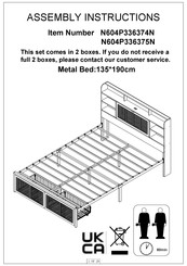 Aosom N604P336374N Bedienungsanleitung