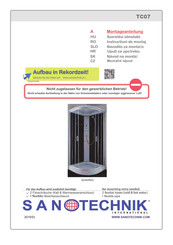 Sanotechnik TC07 Montageanleitung