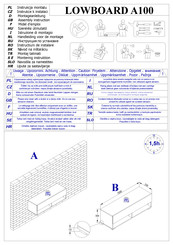 Xxxlutz LOWBOARD A100 Montageanleitung