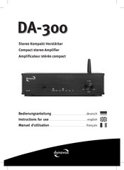 Dynavox DA-300 Bedienungsanleitung