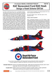 Hornby AIRFIX RAF Benevolent Fund BAE Hawk Bedienungsanleitung