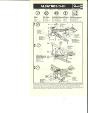 Revell ALBATROS D-III Kurzanleitung