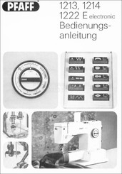 Pfaff 1222 E Bedienungsanleitung