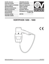 Vortice 1200 Betriebsanleitung