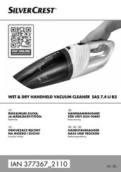 Silvercrest SAS 7.4 LI B3 Bedienungsanleitung