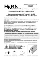 WAMA MINI Serie Montageanleitung