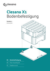 Clesana X1 Bedienungsanleitung