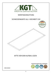 KGT 210 Montageanleitung