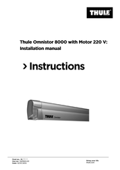 Thule OMNISTOR 8000 Installationsanleitung