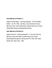 Hyperx Cloud Flight Schnellstartanleitung