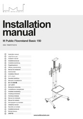 Multibrackets M Public Floorstand Basic 150 Installationsanleitung